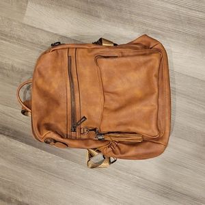 Leather Mini Backpack